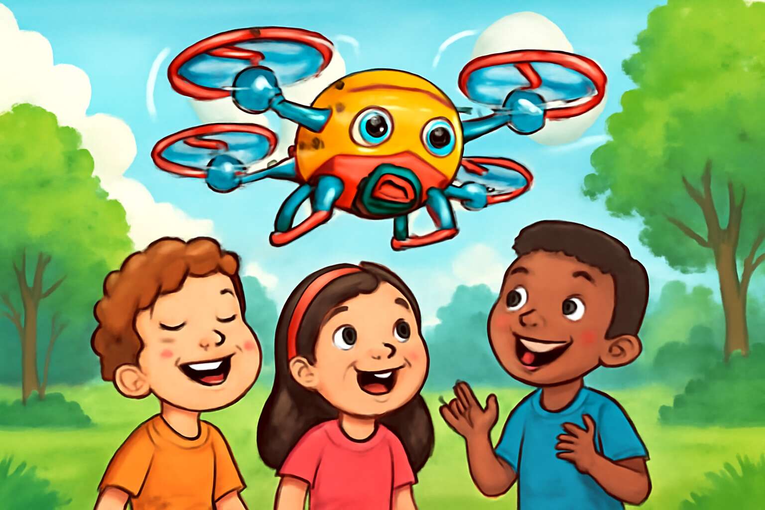 camera drones kids