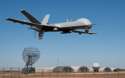 Surveillance in Action: Unexpected Night Drones Over Military Base Sparks Security Concerns