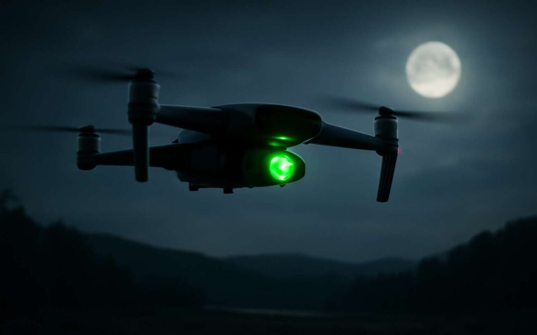 See in the Dark: drones with night vision for crystal-clear aerial footage