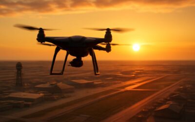 How drones over military bases are changing security and policy worldwide.