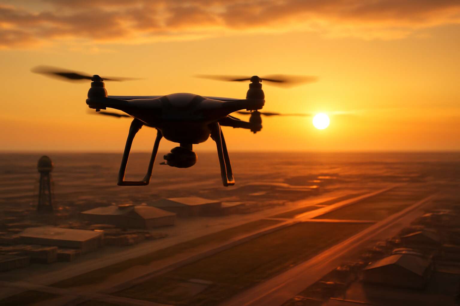drones over military bases